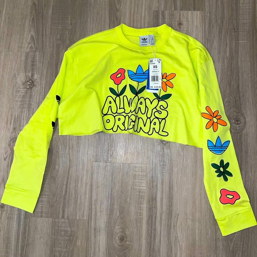 Adidas crop top